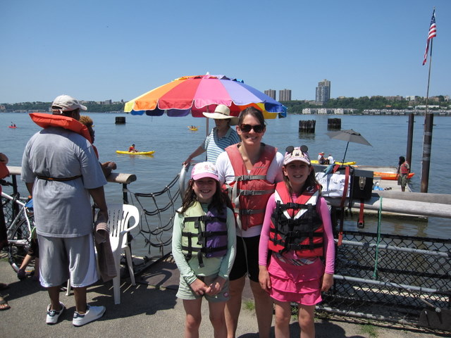 Kayaking on the Hudson River