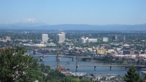 Portland from the Aerial tram