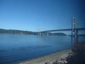 Pacific northwest coastline