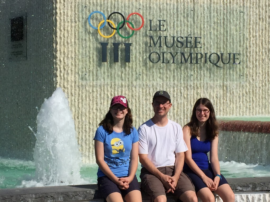 Visiting the Olympic Museum in Lausanne